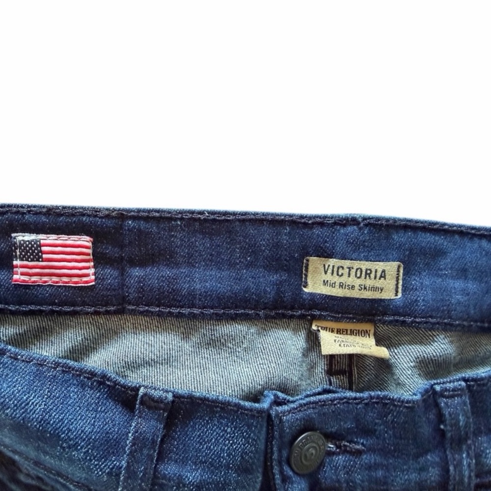 True Religion Victoria Skinny Jeans 26 - Picture 5 of 6
